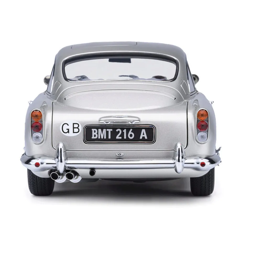 James Bond Aston Martin DB5 - Goldfinger w/Weapons 1:18 Scale Diecast Composite Model Car by AutoArt