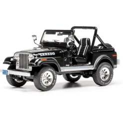 1986 Jeep CJ-7 Laredo - Black 1:43 Scale Diecast Model Truck by IXO Models
