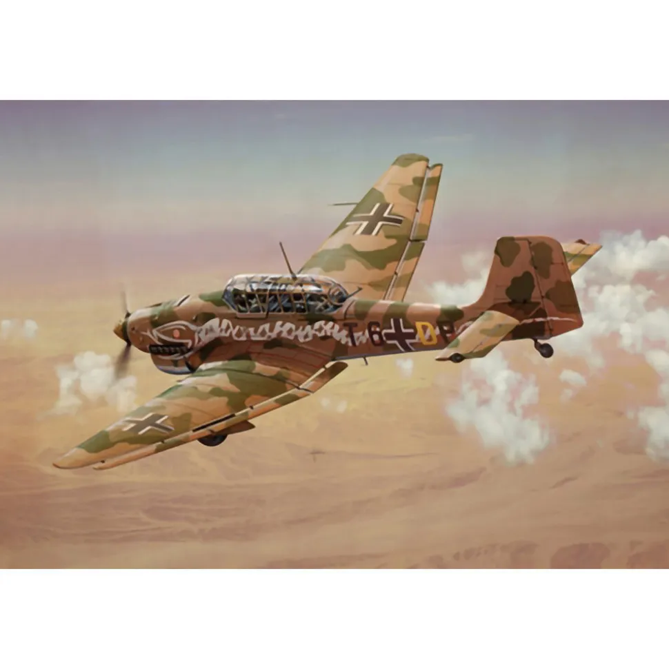 JU 87 B-2/R-2 Stuka 1/72 Kit 1:72 Scale Plastic Model Kit by Italeri