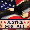 Justice For All Metal Sign PTS703 Heavy Gauge Steel by Vintage Sign Co.