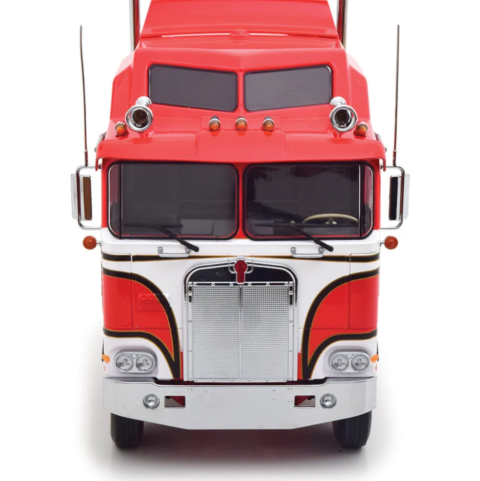 1979 Kenworth K100 Aerodyne Tractor & Trailer 1:18 Scale Diecast Model Truck by Road Kings