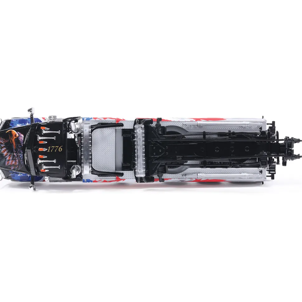 Kenworth T880 Wrecker - Black With American Flag 1:43 Scale by IXO Models