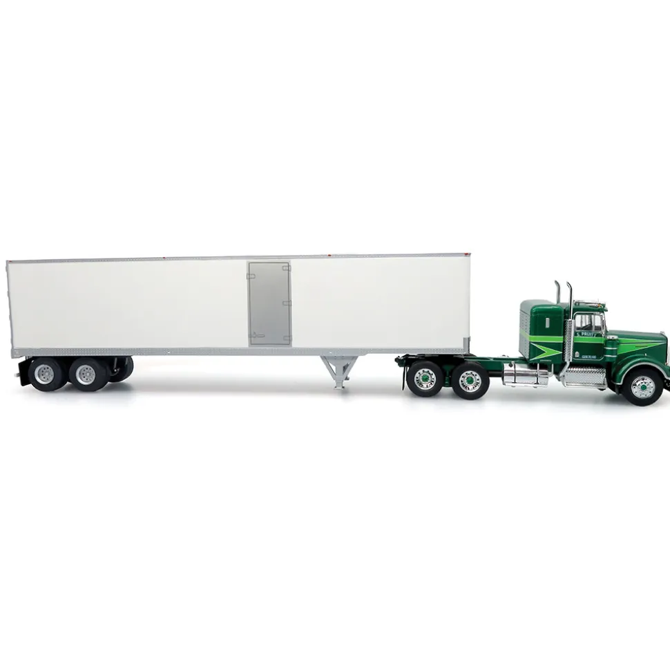 Kenworth W900A Mov'in On Tractor Trailer 1:43 Scale Diecast Model Truck by Iconic Replicas