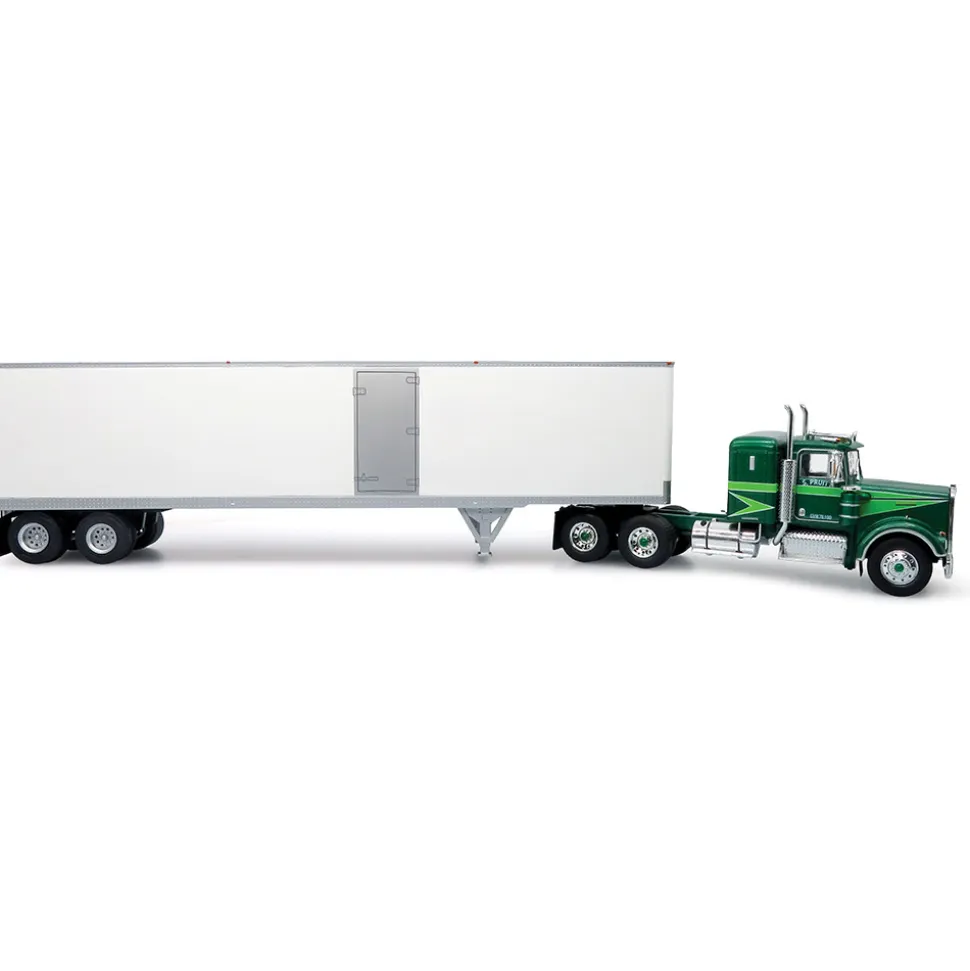 Kenworth W900A Mov'in On Tractor Trailer 1:43 Scale Diecast Model Truck by Iconic Replicas