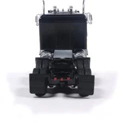 1976 Kenworth W900 - Black With Western Trailer 1:64 Scale Diecast Model Truck by IXO Models