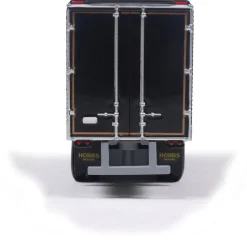 1976 Kenworth W900 - Black With Western Trailer 1:64 Scale Diecast Model Truck by IXO Models