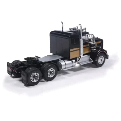 1976 Kenworth W900 - Black With Western Trailer 1:64 Scale Diecast Model Truck by IXO Models