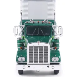1974 Kenworth W-925 - Green With White Trailer 1:64 Scale Diecast Model Truck by IXO Models