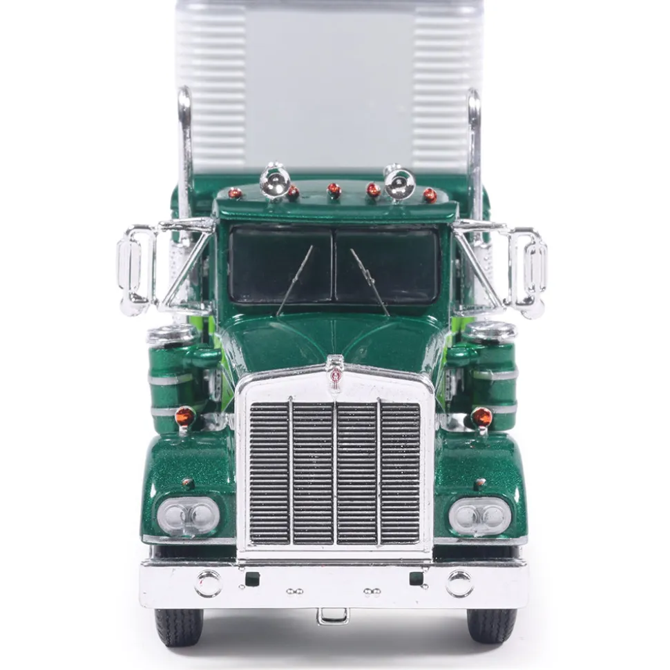1974 Kenworth W-925 - Green With White Trailer 1:64 Scale Diecast Model Truck by IXO Models