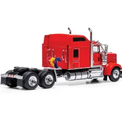 1990 Kenworth W900 - Red 1:64 Scale Diecast Model Truck by IXO Models