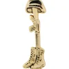 KIA Battle Cross Lapel Pin Eagle Emblems (P13105) by Eagle Emblems