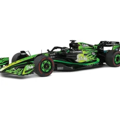 2024 Kick Sauber F1 Team C44 Black V.Bottas Las Vegas GP 1:18 Scale Diecast Model Car by Solido