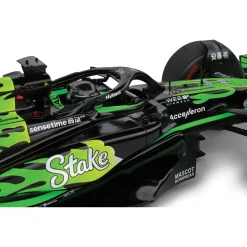 2024 Kick Sauber F1 Team C44 Black V.Bottas Las Vegas GP 1:18 Scale Diecast Model Car by Solido