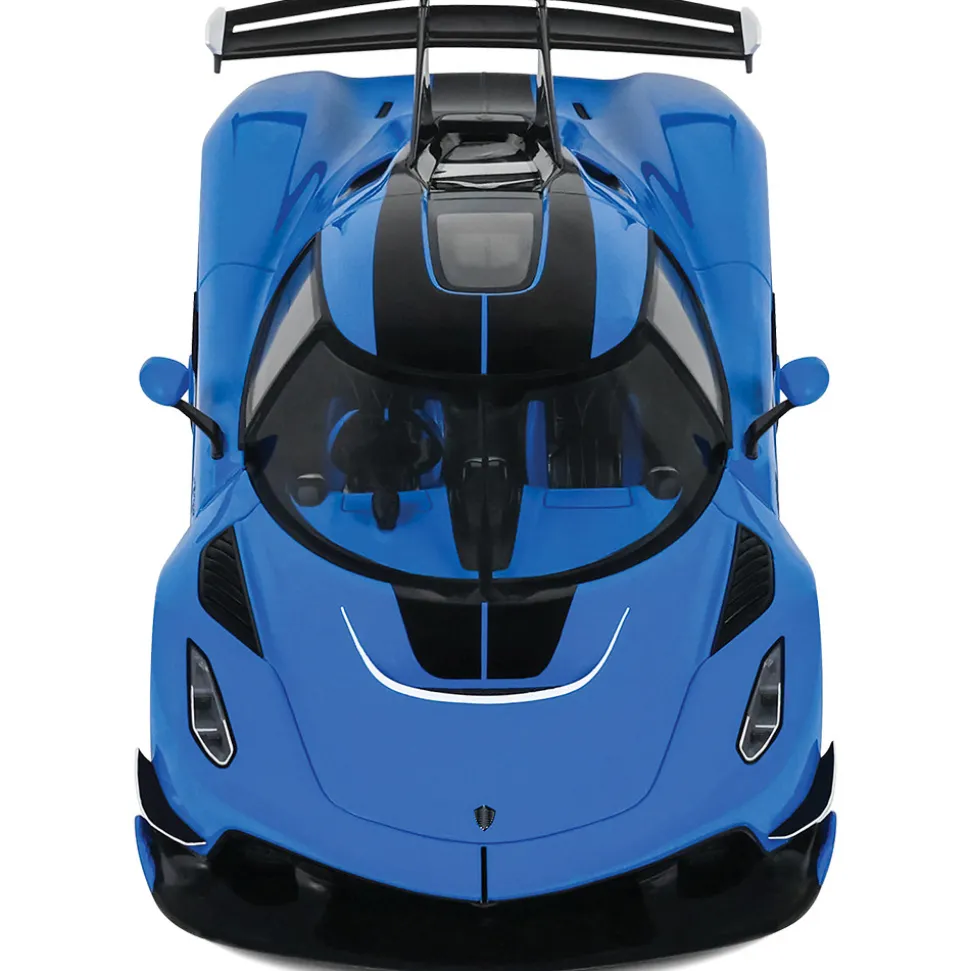 2025 Koenigsegg Jesko - Blue 1:18 Scale Cast Resin Model Car by GT Spirit