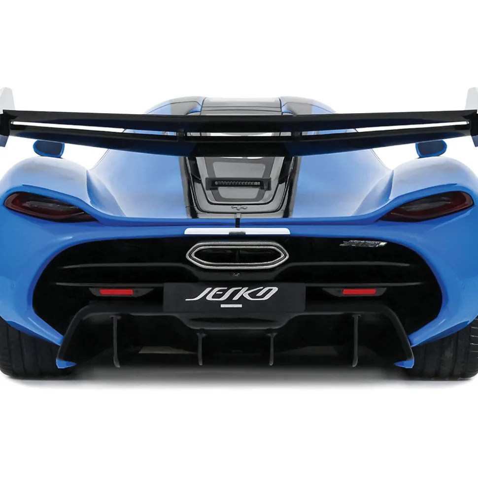 2025 Koenigsegg Jesko - Blue 1:18 Scale Cast Resin Model Car by GT Spirit