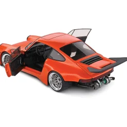 2022 KS-R Porsche - Orange 1:18 Scale Diecast Model Car by Solido