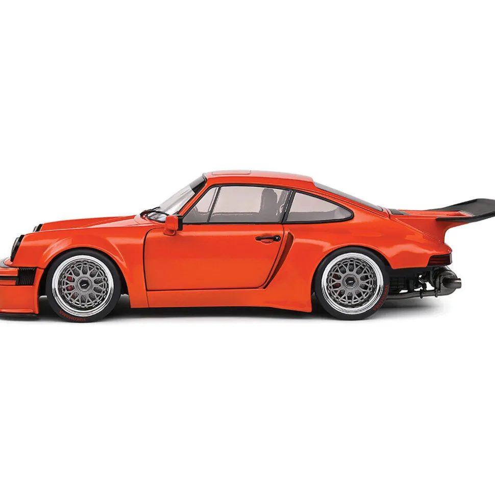 2022 KS-R Porsche - Orange 1:18 Scale Diecast Model Car by Solido