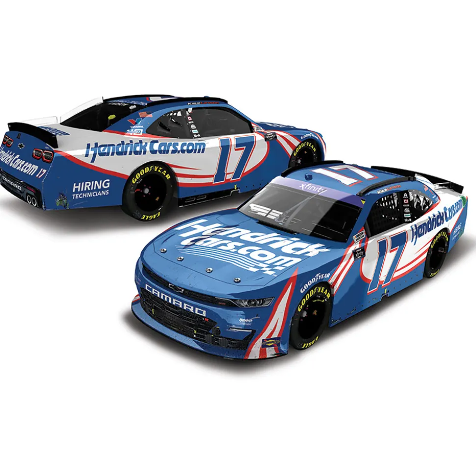 2024 Kyle Larson & William Byron Chevrolet Camaro Cota Win 2 Pack NASCAR Diecast 1:64 Scale Diecast Model Car by Lionel Racing