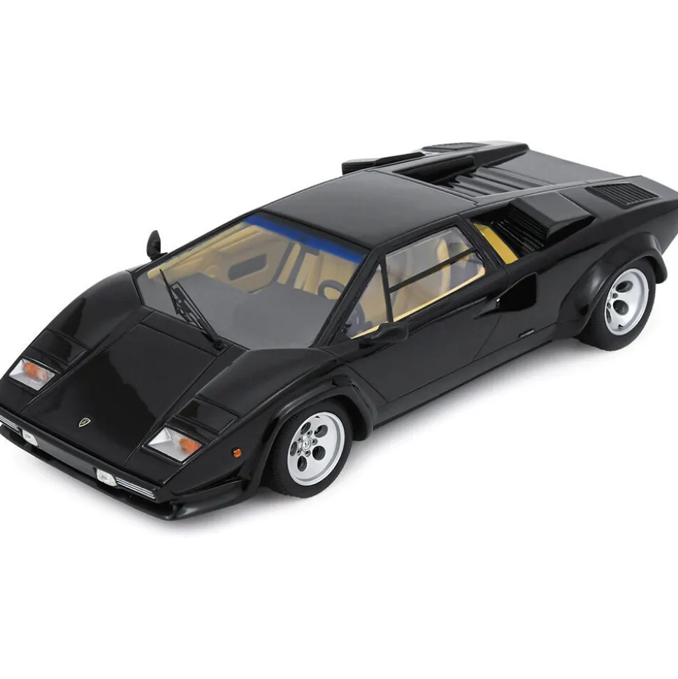 Lamborghini Countach 5000 S - Black 1:18 Scale Cast Resin Model Car by Schuco