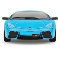 Lamborghini Reventon Mirror Finish Blue - That's a Wrap 1:24 Scale Diecast Model Car by Motormax