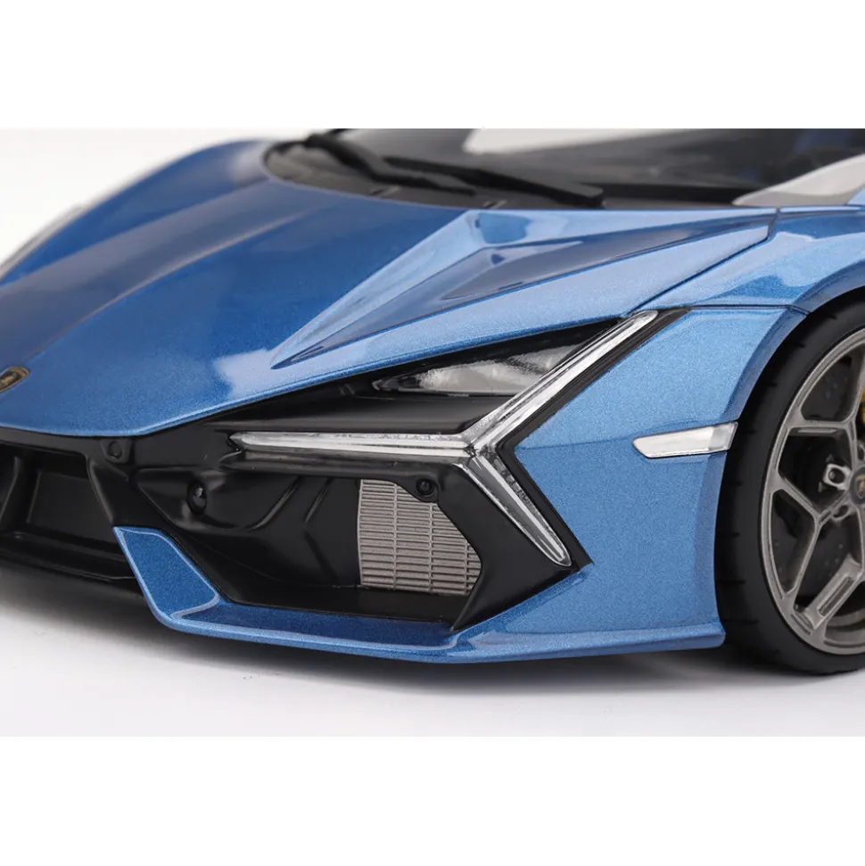 Lamborghini Revuelto - Blu Eleos 1:18 Scale Cast Resin Model Car by Topspeed