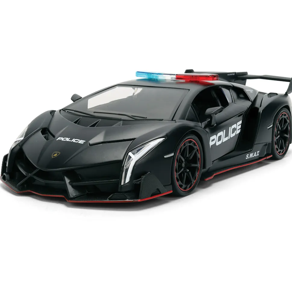 Lamborghini Veneno - Hyperspec Police 1:24 Scale Diecast Model Car by Jada Toys