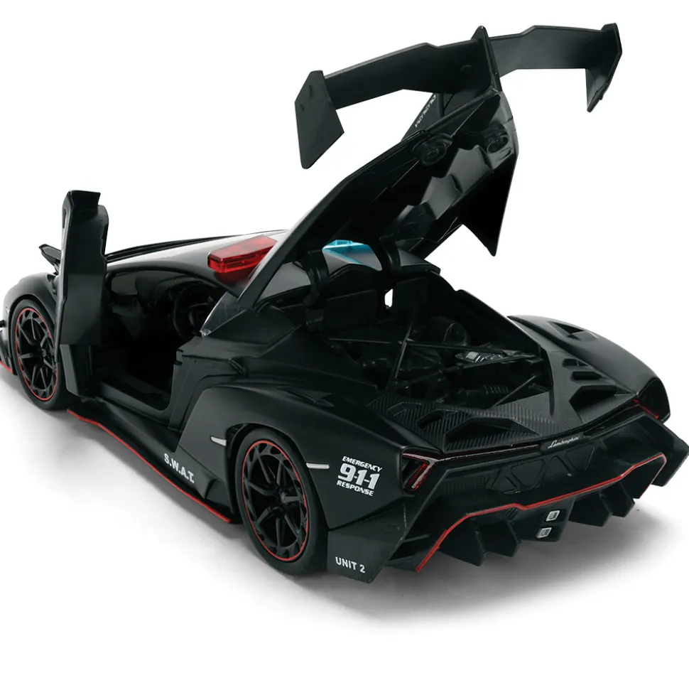 Lamborghini Veneno - Hyperspec Police 1:24 Scale Diecast Model Car by Jada Toys