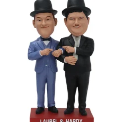 Laurel & Hardy Duo Bobblehead Nat. Bobblehead HOF (794000615042) by National Bobblehead HOF