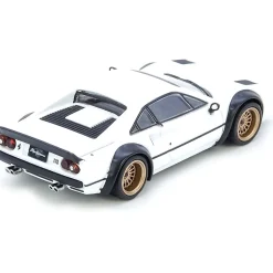 LBWK Ferrari 308 GTB - White 1:64 Scale Diecast Model Car by Inno Models