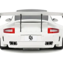 2024 LB-Works Porsche Turbo - White 1:18 Scale Cast Resin Model Car by GT Spirit