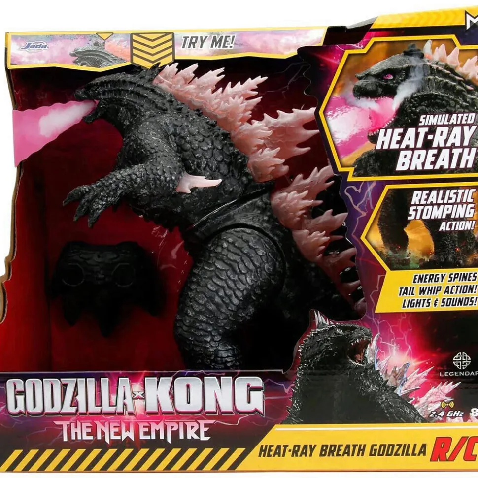 Legendary Godzilla Radio Control R/C Figure Radio Control Action Figure by Jada Toys