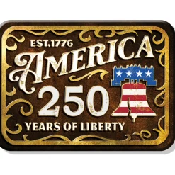 Liberty 250 Years Magnet Desperate Enterprises (M9279) by Desperate Enterprises