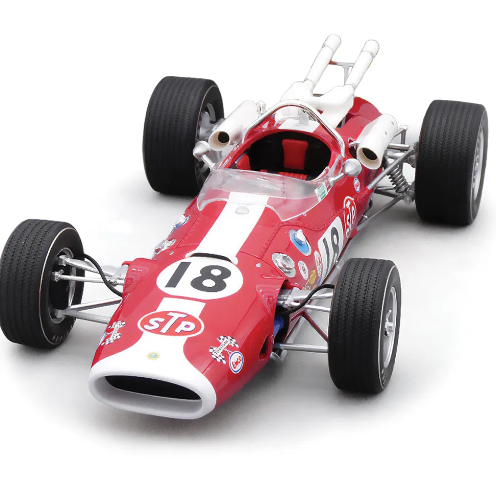 1966 Lotus 38 Indy 500 - #18 Driver Al Unser 1:18 Scale Cast Resin Model Car by Tecnomodel