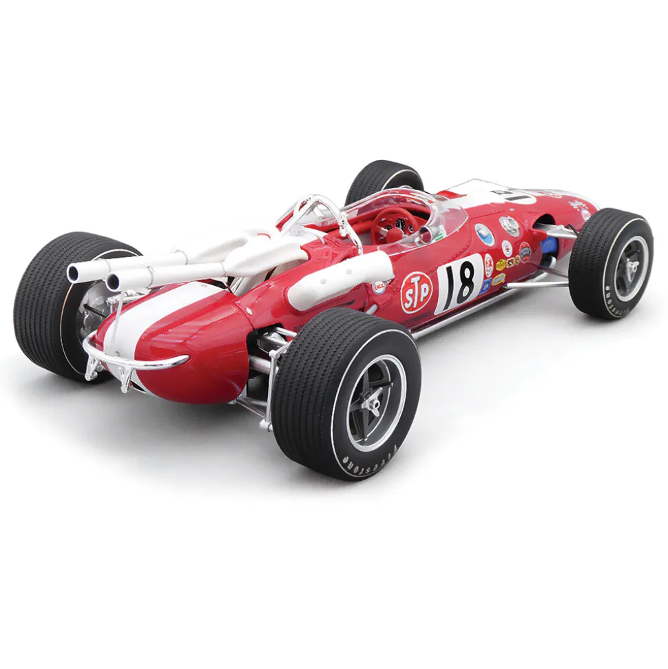 1966 Lotus 38 Indy 500 - #18 Driver Al Unser 1:18 Scale Cast Resin Model Car by Tecnomodel