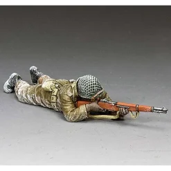 Lying Prone Rifleman 1/30 Figure K & C (BBA093) by King and Country