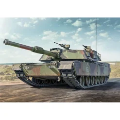 M1A1/A2 Abrams 1/35 Kit 1:35 Scale Plastic Model Kit by Italeri