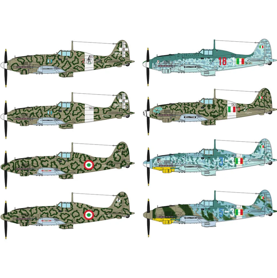 Macchi MC.205 1/32 Kit Italeri (2519) Plastic by Italeri