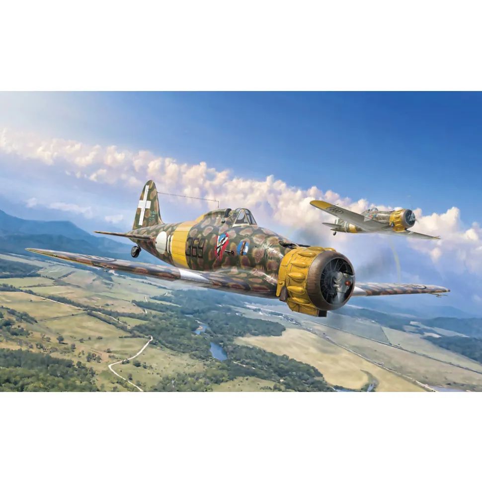 Macchi MC.200 Saetta 1/32 Kit Italeri (2516) 1:32 scale Plastic by Italeri