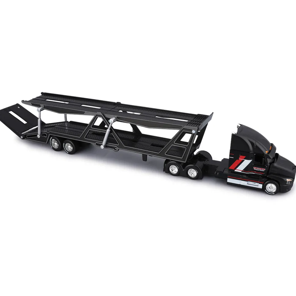 Mack Anthem Transporter + 1993 Chevrolet 454 SS 1:64 Scale Diecast Replica Model by Maisto