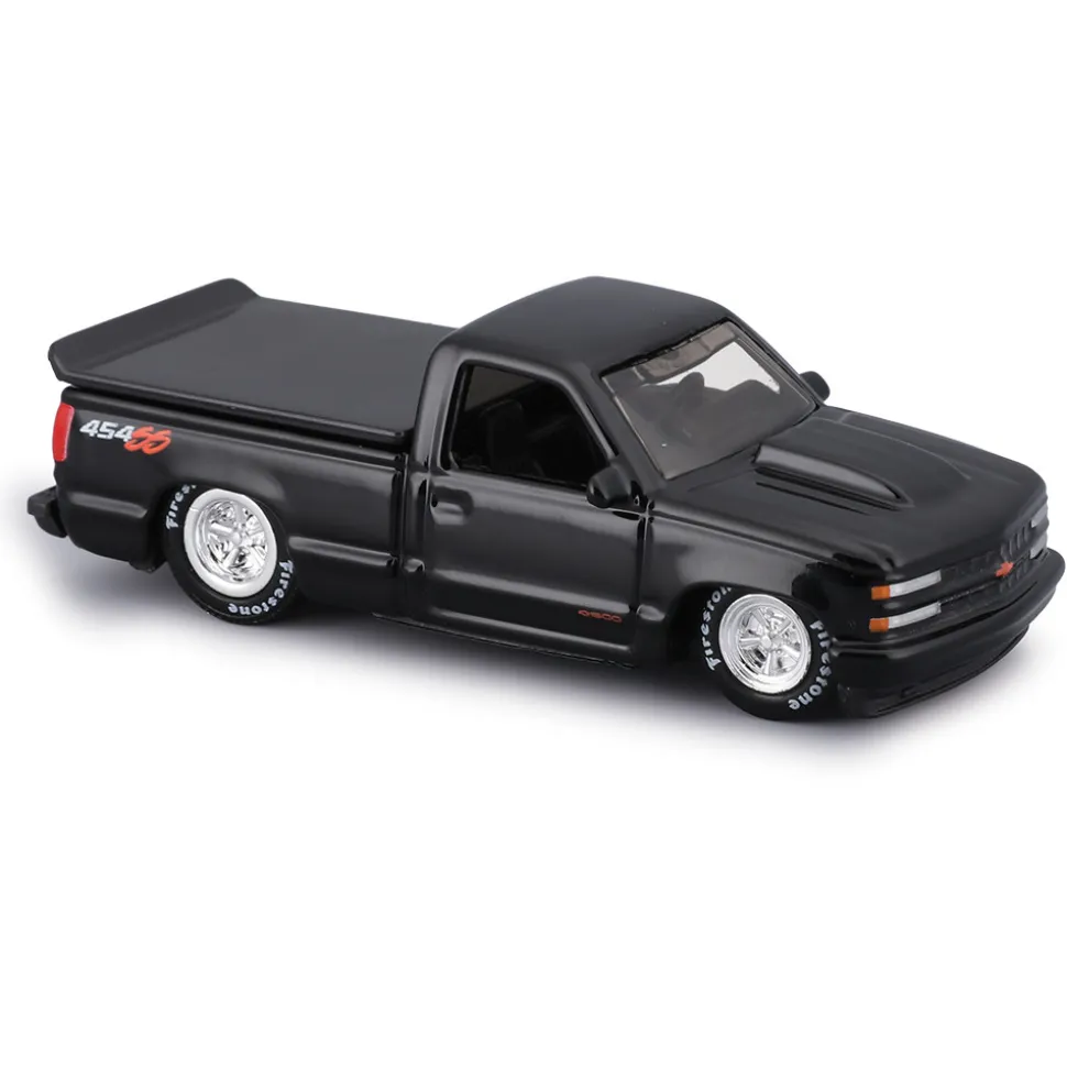 Mack Anthem Transporter + 1993 Chevrolet 454 SS 1:64 Scale Diecast Replica Model by Maisto