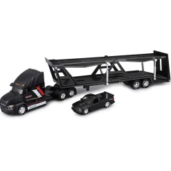 Mack Anthem Transporter + 1993 Chevrolet 454 SS 1:64 Scale Diecast Replica Model by Maisto