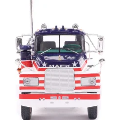 1966 Mack R Series - Red & Blue 1:43 Scale Diecast Model Truck by IXO Models