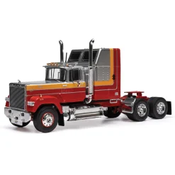 1985 Mack Superliner Magnum - Red and Silver 1:43 Scale Diecast Model Truck by IXO Models