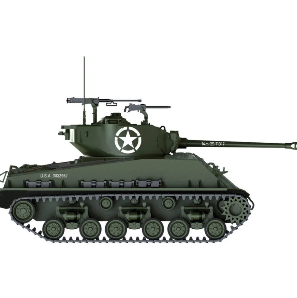 M4A3E8 Sherman “Fury” 1/35 Kit 1:35 Scale Plastic Model Kit by Italeri