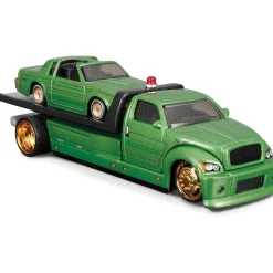 Maisto Flatbed & 1987 Buick Regal T-Type 1:64 Scale by Maisto