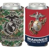 Marines Doublesided Can Cooler LS9318CMAR by Ramson's Imports, Inc