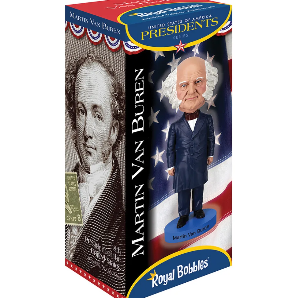 Martin Van Buren Bobblehead Royal Bobbles (RB1388) Resin by Royal Bobbles