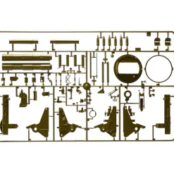 M110A1 Self-Propelled Howizter 1/35 Kit 1:35 Scale Plastic by Italeri
