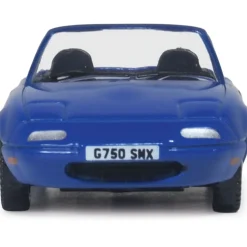 Mazda MX-5 Miata (Open) - Mariner Blue 1:76 Scale Diecast Model Car by Oxford Diecast