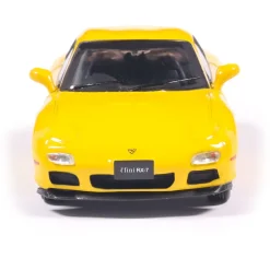 1991 Mazda RX-7 - Competition Yellow Mica 1:64 Scale Diecast Model Car by IXO Models